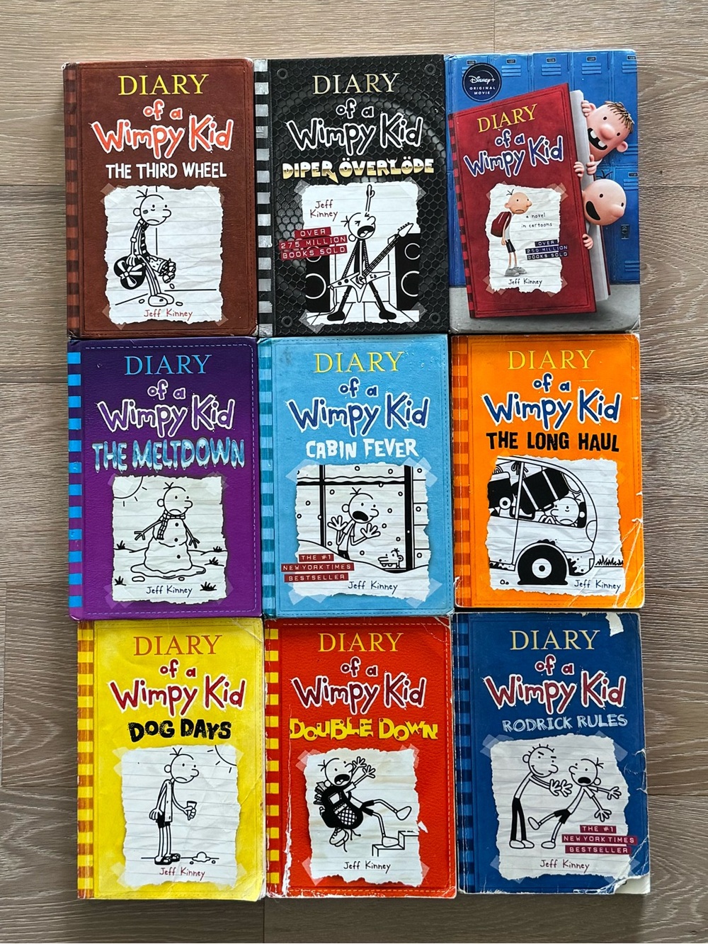 Diary of a Wimpy Kid Book Set
